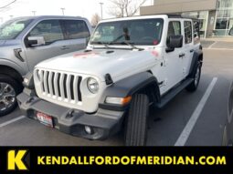 Used 2022 Jeep Wrangler Unlimited Sport S 4D Sport Utility – 1C4HJXDG9NW232911