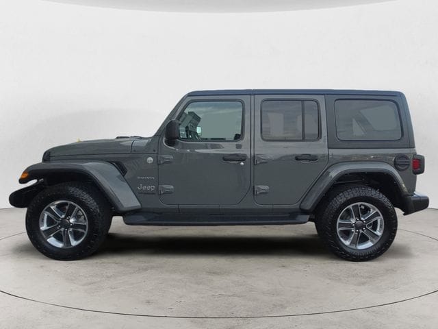 Used 2022 Jeep Wrangler Unlimited Sahara 4D Sport Utility – 1C4HJXEN8NW251057