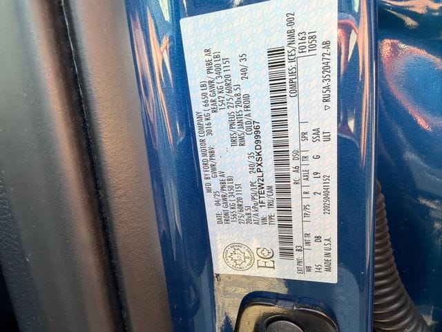 Used 2025 Ford F-150 STX 4D SuperCrew – 1FTEW2LPXSKD99967